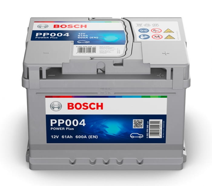 Акумулатор Bosch Power PLUS 61Ah, 12V, PP004 Акумулатор Bosch Power PLUS 61Ah, 12V, PP004